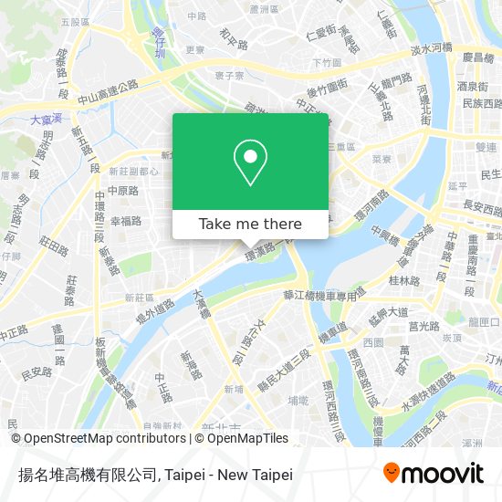 揚名堆高機有限公司 map
