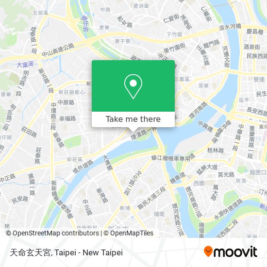 天命玄天宮地圖