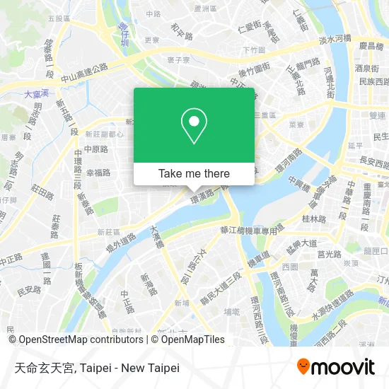 天命玄天宮 map