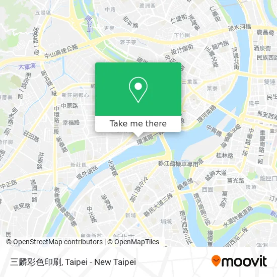 三麟彩色印刷 map