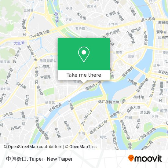 中興街口 map