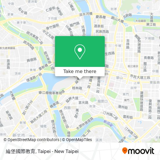 綸堡國際教育 map