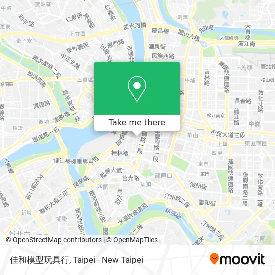 佳和模型玩具行 map