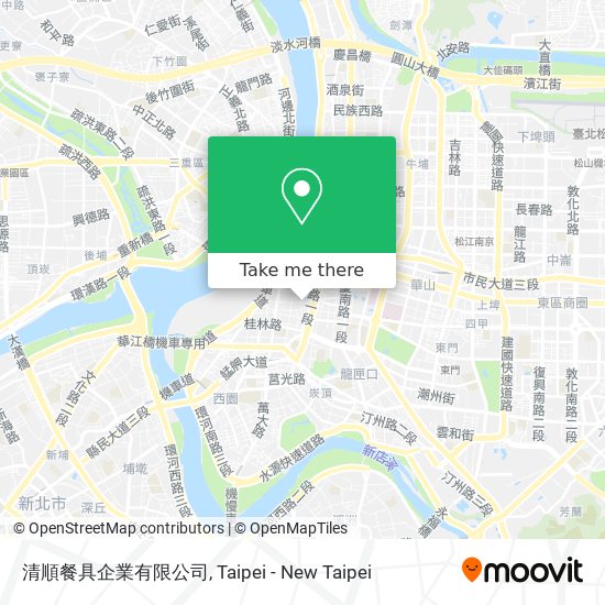 清順餐具企業有限公司 map