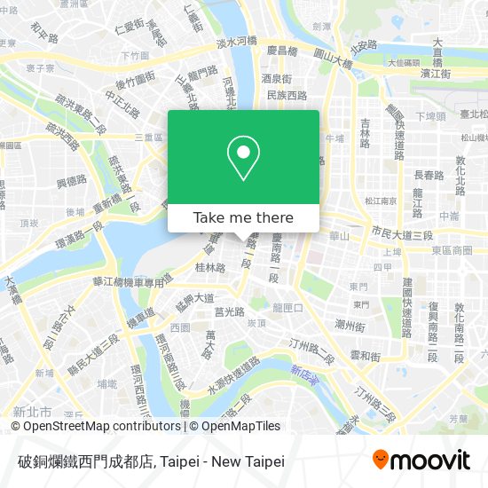 破銅爛鐵西門成都店 map