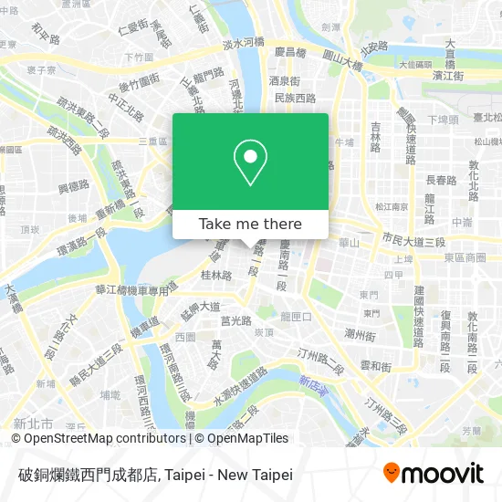 破銅爛鐵西門成都店 map