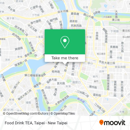 Food Drink TEA map