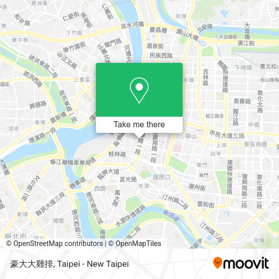 豪大大雞排地圖
