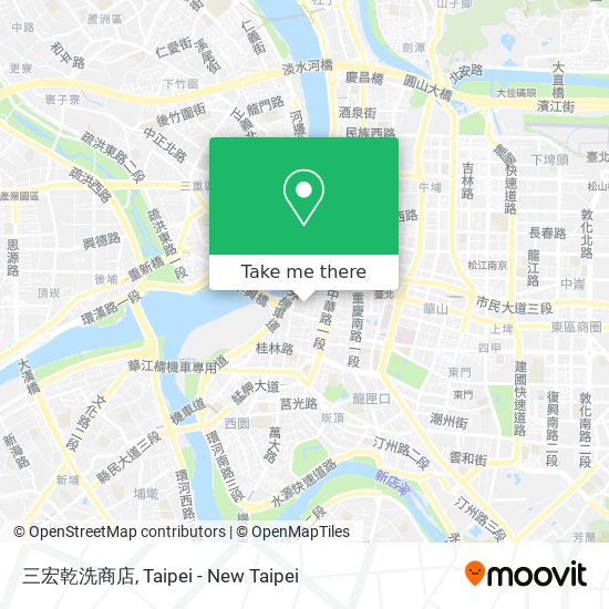 三宏乾洗商店 map