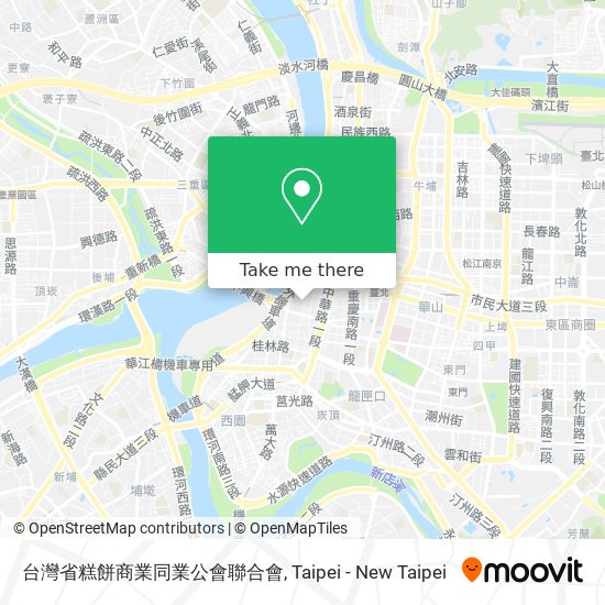 台灣省糕餅商業同業公會聯合會 map