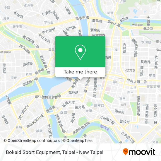 Bokaid Sport Equipment map