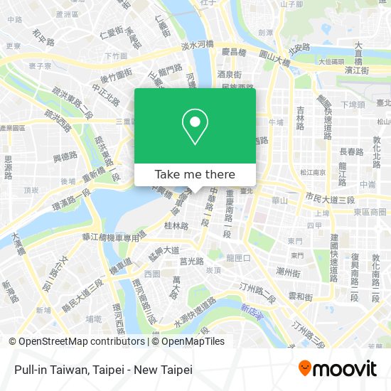 Pull-in Taiwan地圖