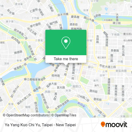 Ya Yang Kuo Chi Yu map