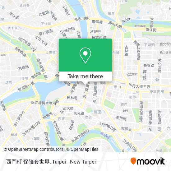 西門町 保險套世界地圖