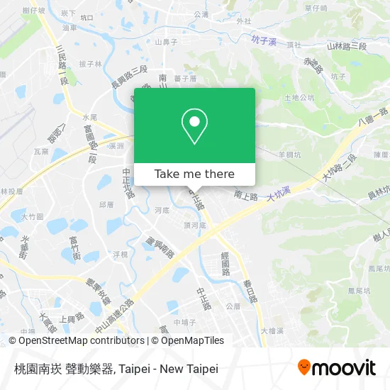 桃園南崁 聲動樂器 map