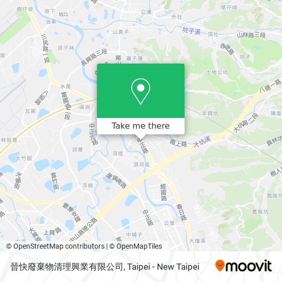 晉快廢棄物清理興業有限公司 map