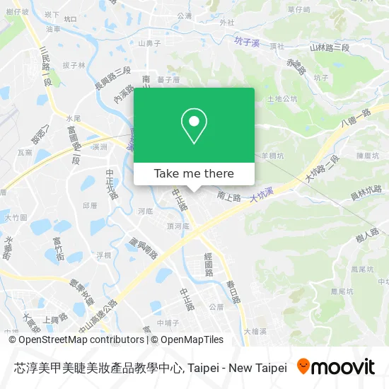 芯淳美甲美睫美妝產品教學中心 map