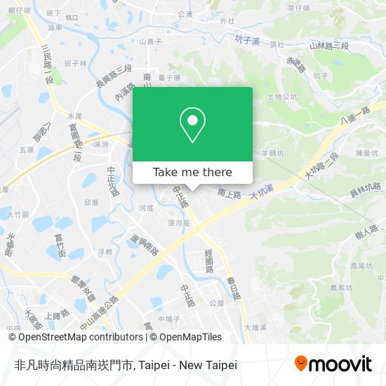 非凡時尙精品南崁門市 map