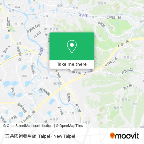 五岳國術養生館 map
