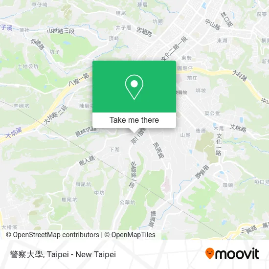 警察大學 map