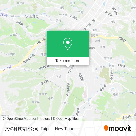 文擘科技有限公司地圖