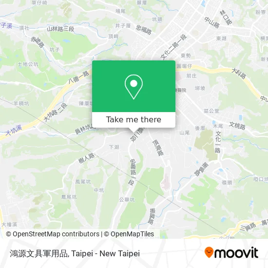 鴻源文具軍用品 map