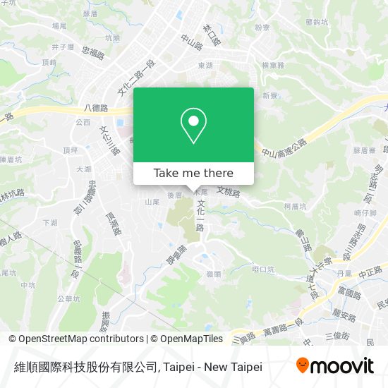 維順國際科技股份有限公司 map