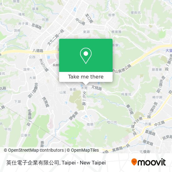 英仕電子企業有限公司 map