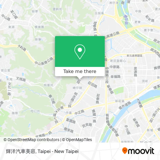 輝洋汽車美容地圖