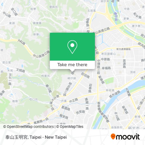 泰山玉明宮 map