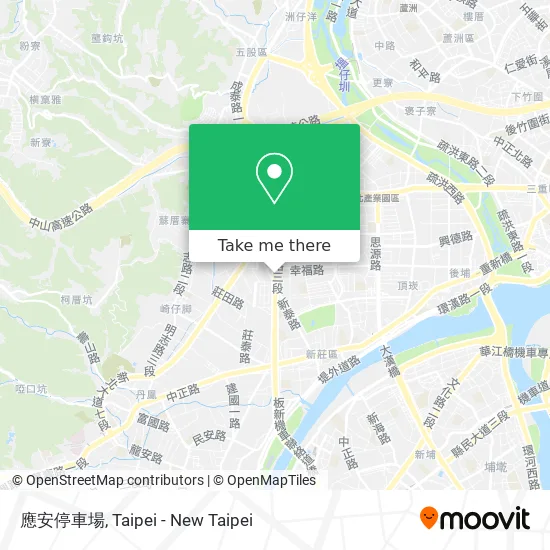 應安停車場地圖