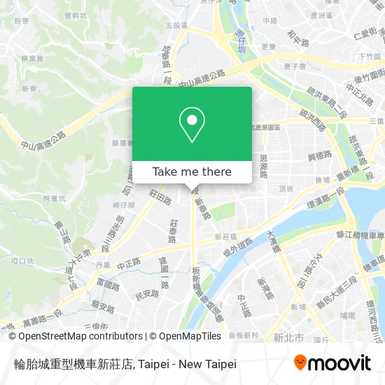 輪胎城重型機車新莊店 map