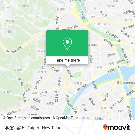 李蓮宗診所地圖