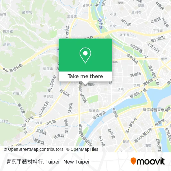 青葉手藝材料行 map