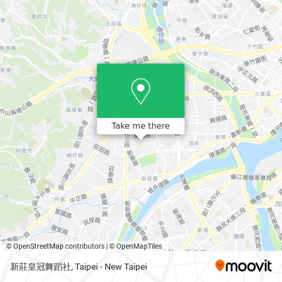 新莊皇冠舞蹈社 map