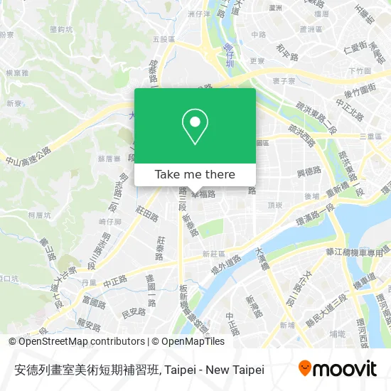 安德列畫室美術短期補習班 map