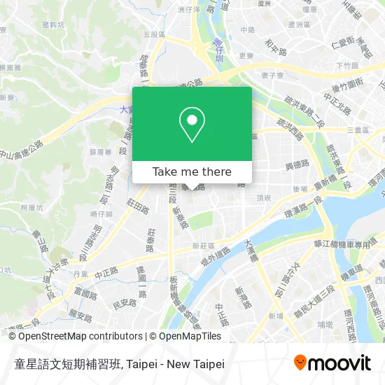 童星語文短期補習班 map