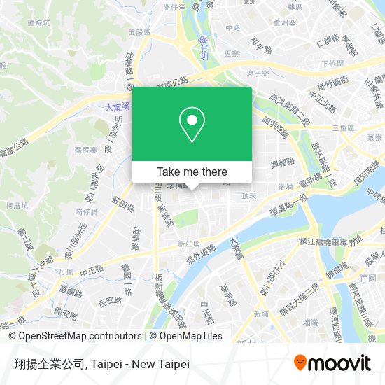 翔揚企業公司地圖