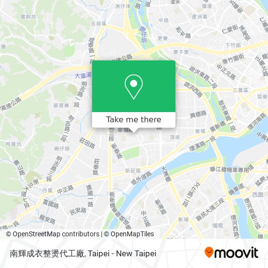 南輝成衣整燙代工廠 map
