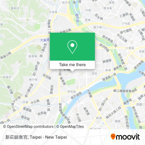 新莊鎮衡宮地圖