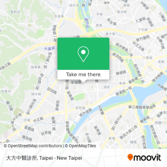 大方中醫診所地圖