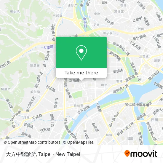 大方中醫診所地圖