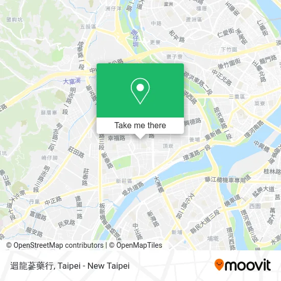 迴龍蔘藥行 map
