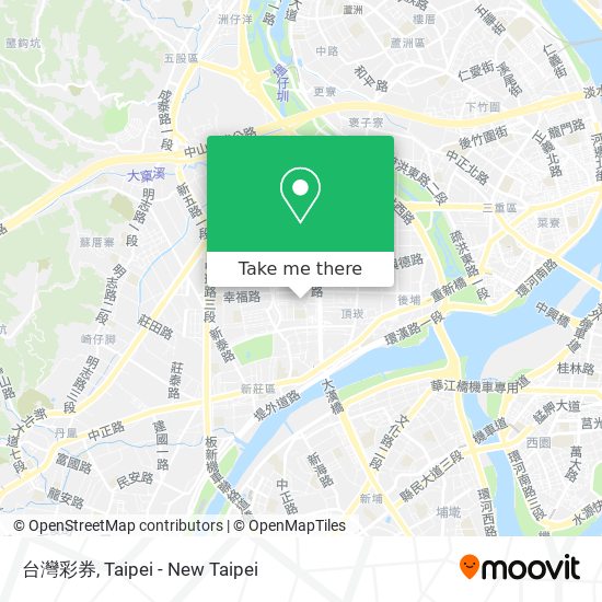 台灣彩券 map