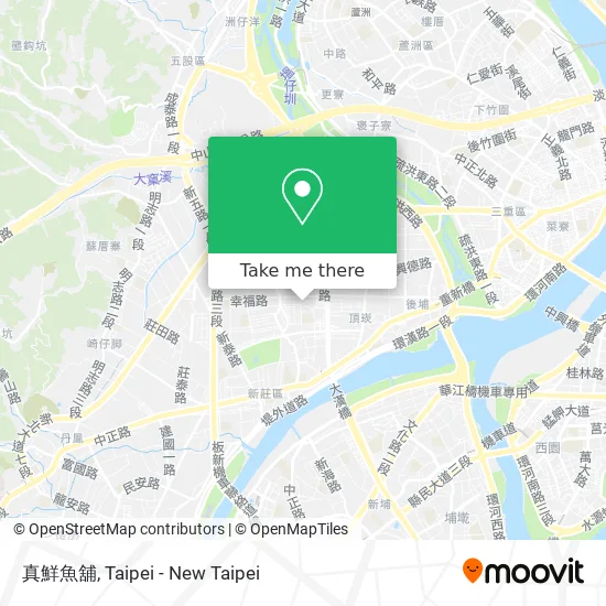 真鮮魚舖地圖