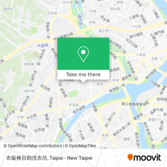 衣級棒自助洗衣坊 map