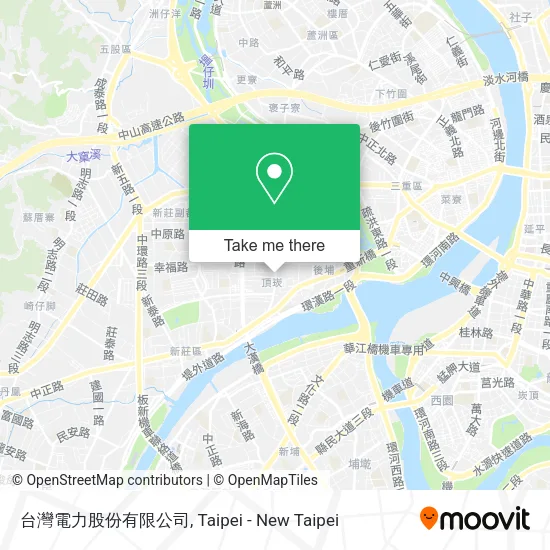 台灣電力股份有限公司地圖
