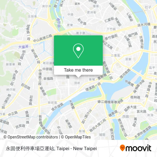 永固便利停車場亞運站 map