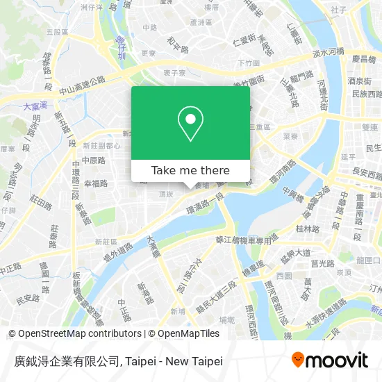 廣鉞淂企業有限公司地圖