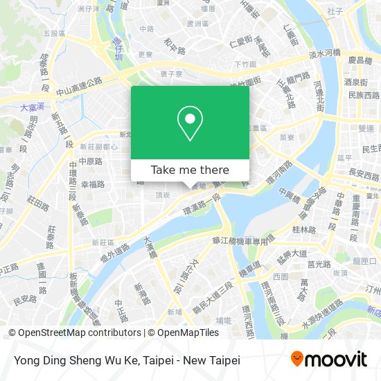 Yong Ding Sheng Wu Ke地圖